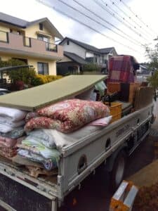 大分市で帰省した際に遺品を全て処分