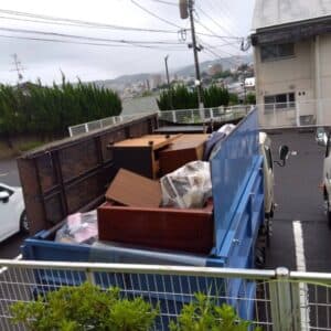 雲仙市で遠方の方から戸建ての不用品回収