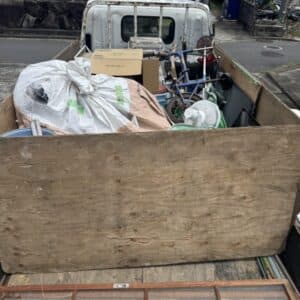 岡山市北区で2LDK戸建ての不用品回収